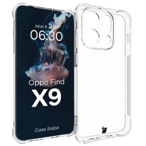 Bizon Case Salpa Oppo Find X9 clear
