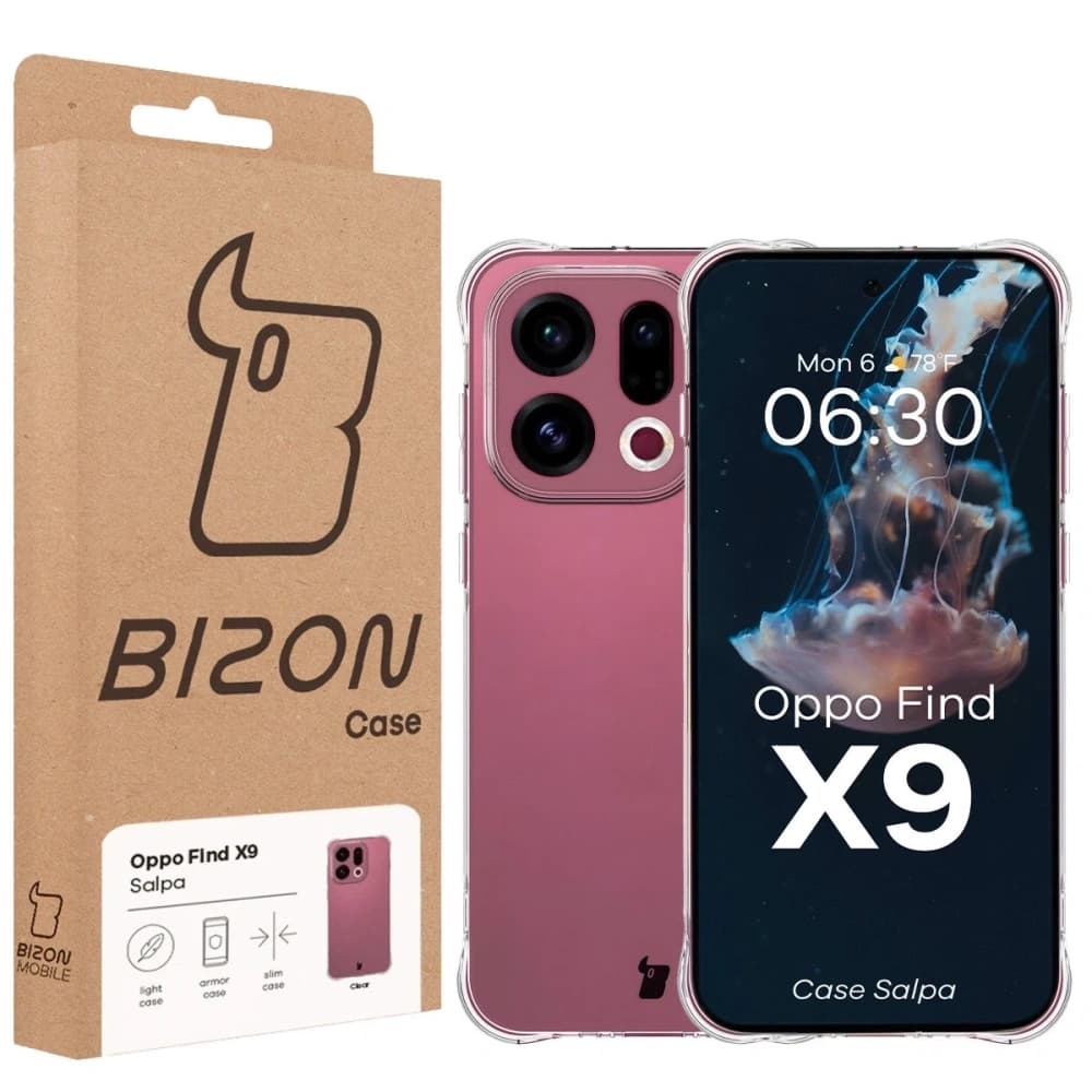 Bizon Case Salpa Oppo Find X9 klar - 7