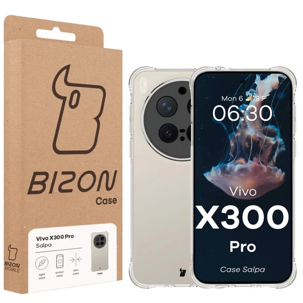 Bizon Case Salpa Vivo X300 Pro klar - 7