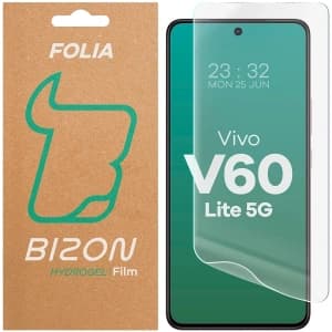 Folia hydrożelowa na ekran Bizon Glass Hydrogel Front do Vivo V60 Lite 5G