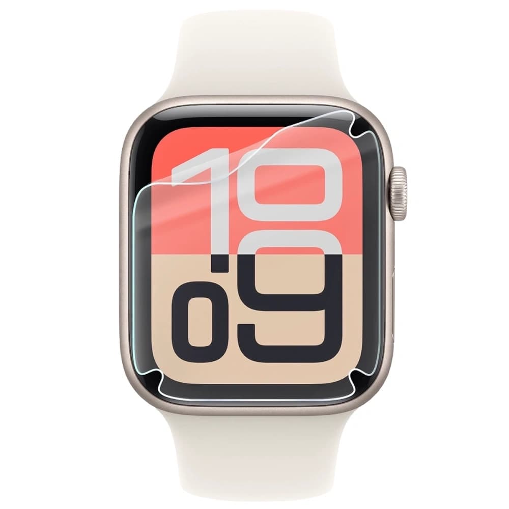 Bizon Glas Uhr Hydrogel Apple Watch SE 3 / SE 2 / SE / 6 / 5 / 4 44mm - 2