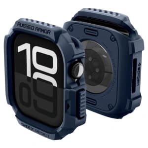Spigen Rugged Armor V2 Apple Watch 10 / 11 42mm Marineblau
