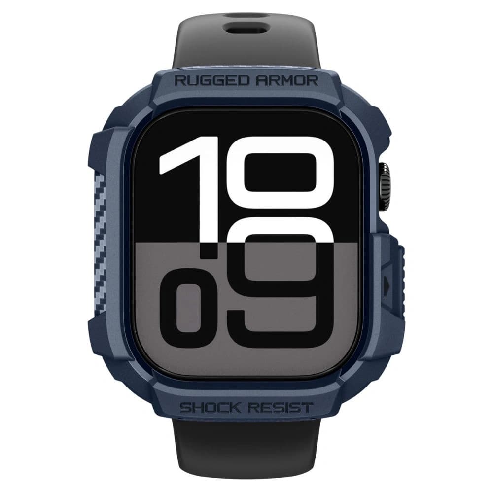 Spigen Rugged Armor V2 Apple Watch 10 / 11 42mm Navy Blue - 6