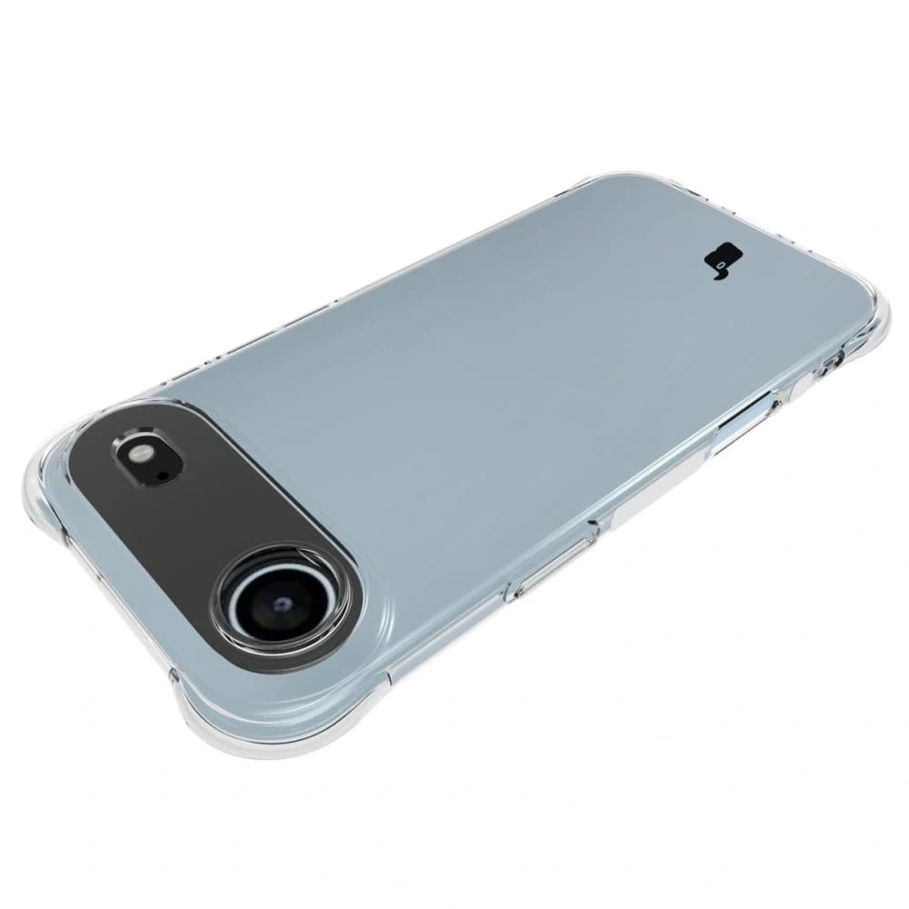 Bizon Case Clear Pack case + 2x tempered glass Apple iPhone Air - 6