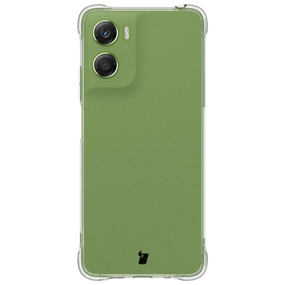 Bizon Case Clear Pack Hülle + 2x Displayschutzfolie Motorola Moto G06 4G / G06 Power 4G - 2