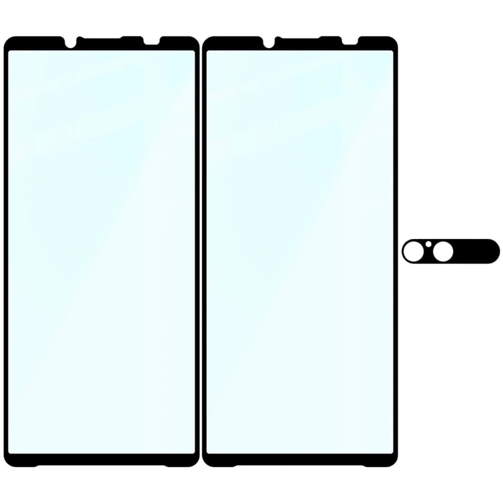 Bizon Edge Pack 2x screen glass + camera glass Sony Xperia 10 VII - 6