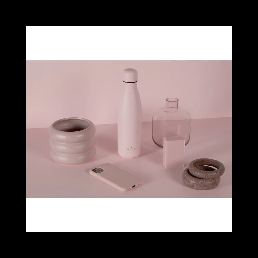 PURO ICON Edelstahl Thermosflasche 500ml (Candy Pink) (Pulverbeschichtung) - 5