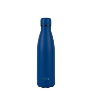 PURO ICON Edelstahl-Thermoflasche 500ml (Dunkelblau) (Pulverbeschichtung)