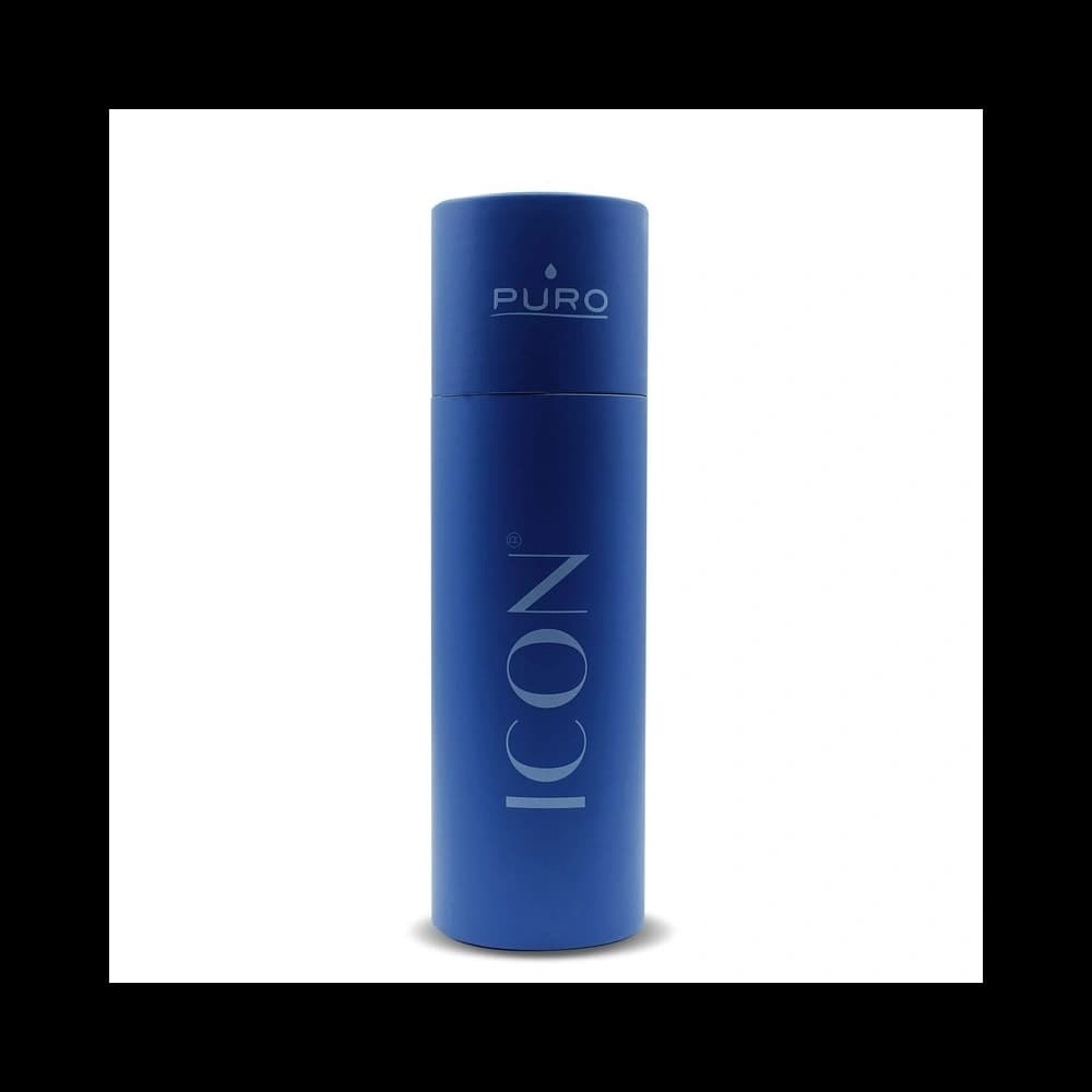PURO ICON Edelstahl-Thermoflasche 500ml (Dunkelblau) (Pulverbeschichtung) - 6
