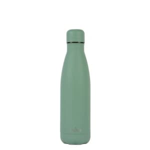 PURO ICON Edelstahl-Thermoflasche 500ml (grün) (Pulverbeschichtung)