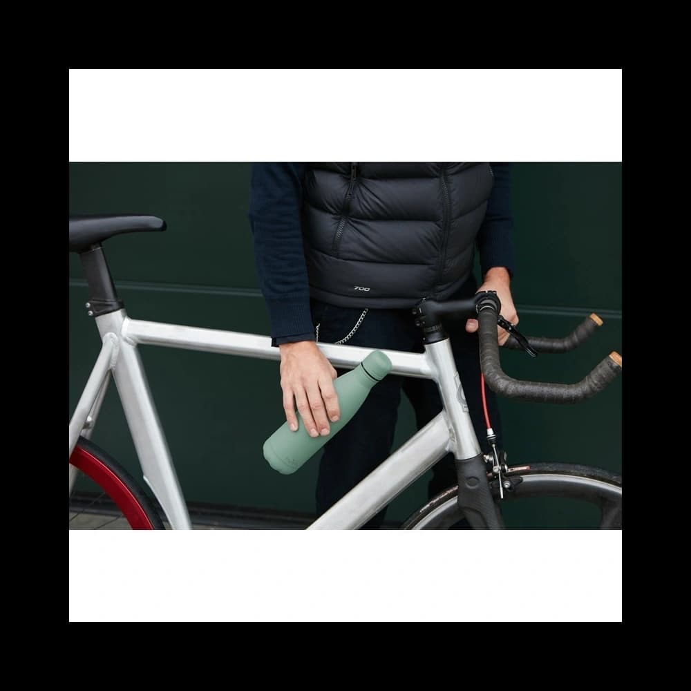 PURO ICON Edelstahl-Thermoflasche 500ml (grün) (Pulverbeschichtung) - 7