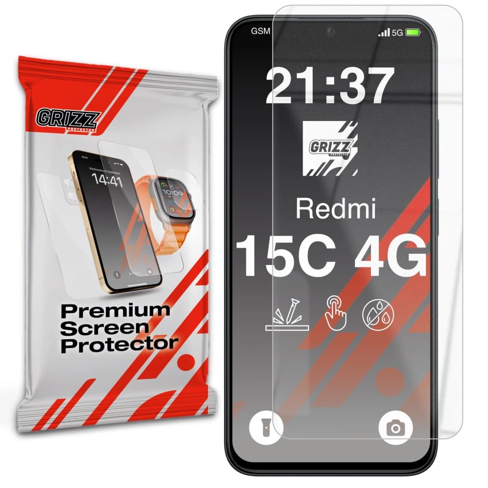 GrizzGlass HybridGlass Xiaomi Redmi 15C 4G - 1