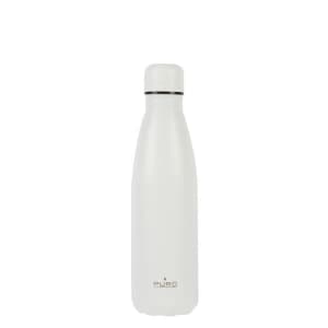 PURO ICON Edelstahl-Thermoflasche 500ml (weiß) (Pulverbeschichtung)