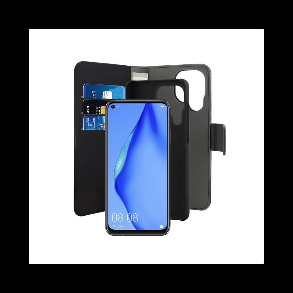 PURO Wallet Detachable 2in1 Huawei P40 Lite (black) - 2
