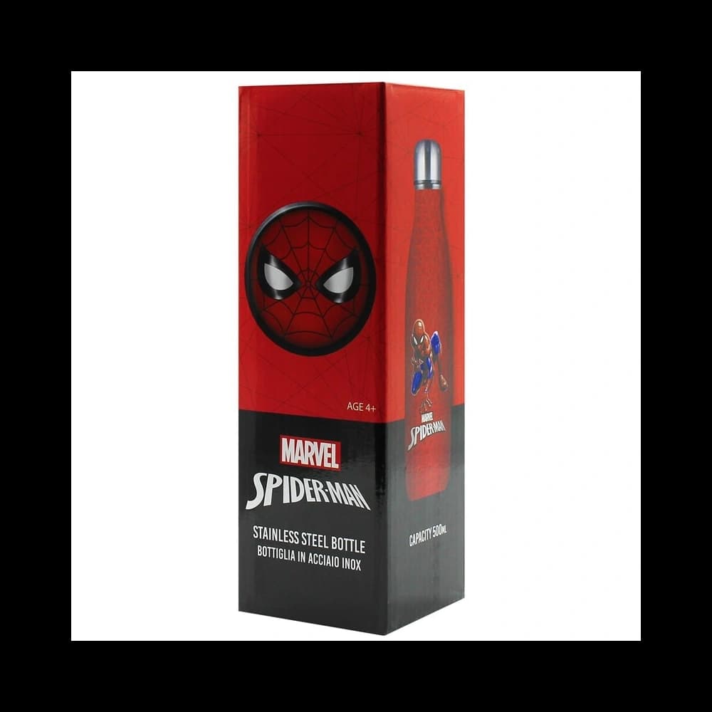 Disney SPIDERMAN 500ml Flasche aus Edelstahl (Rot) - 2