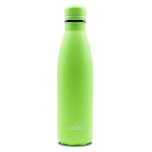 PURO ICON Fluo Edelstahl-Thermoflasche 500ml (grün) (Pulverbeschichtung)