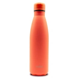 PURO ICON Fluo Edelstahl-Thermoflasche 500ml (Orange) (Pulverbeschichtung)