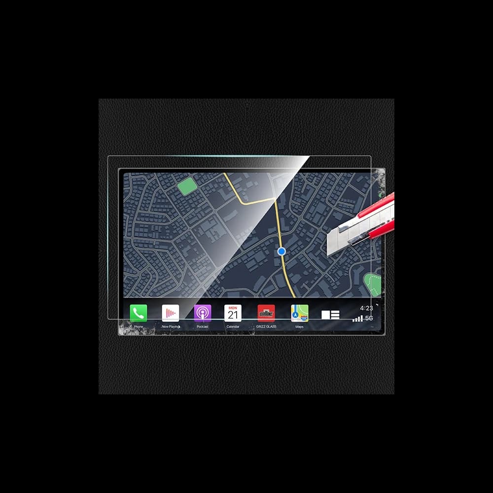 Ceramic GrizzGlass CarDisplay Protection Kia EV4 Earth 24" (2025) - 4