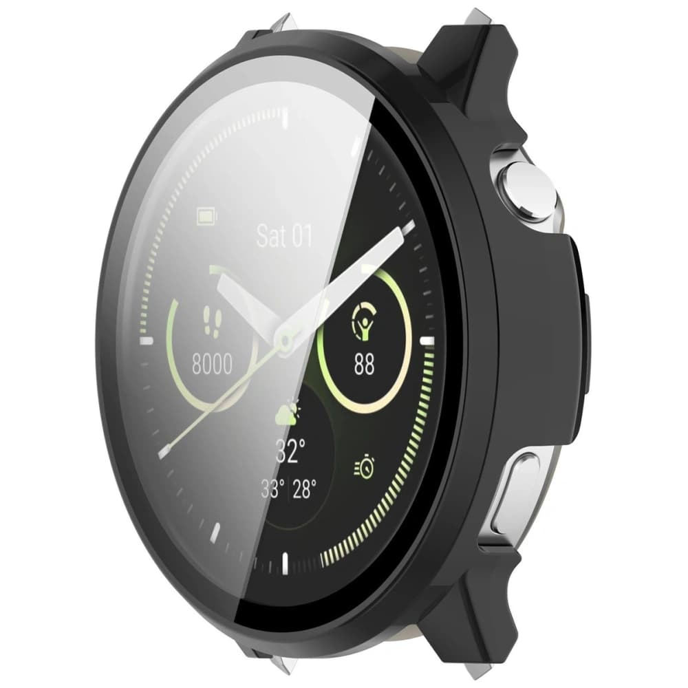 Bizon Case+Glass Uhr Garmin Venu 4 41mm schwarz - 5