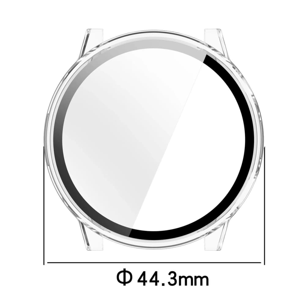 Bizon Case+Glass Uhr Garmin Venu 4 41mm klar - 2