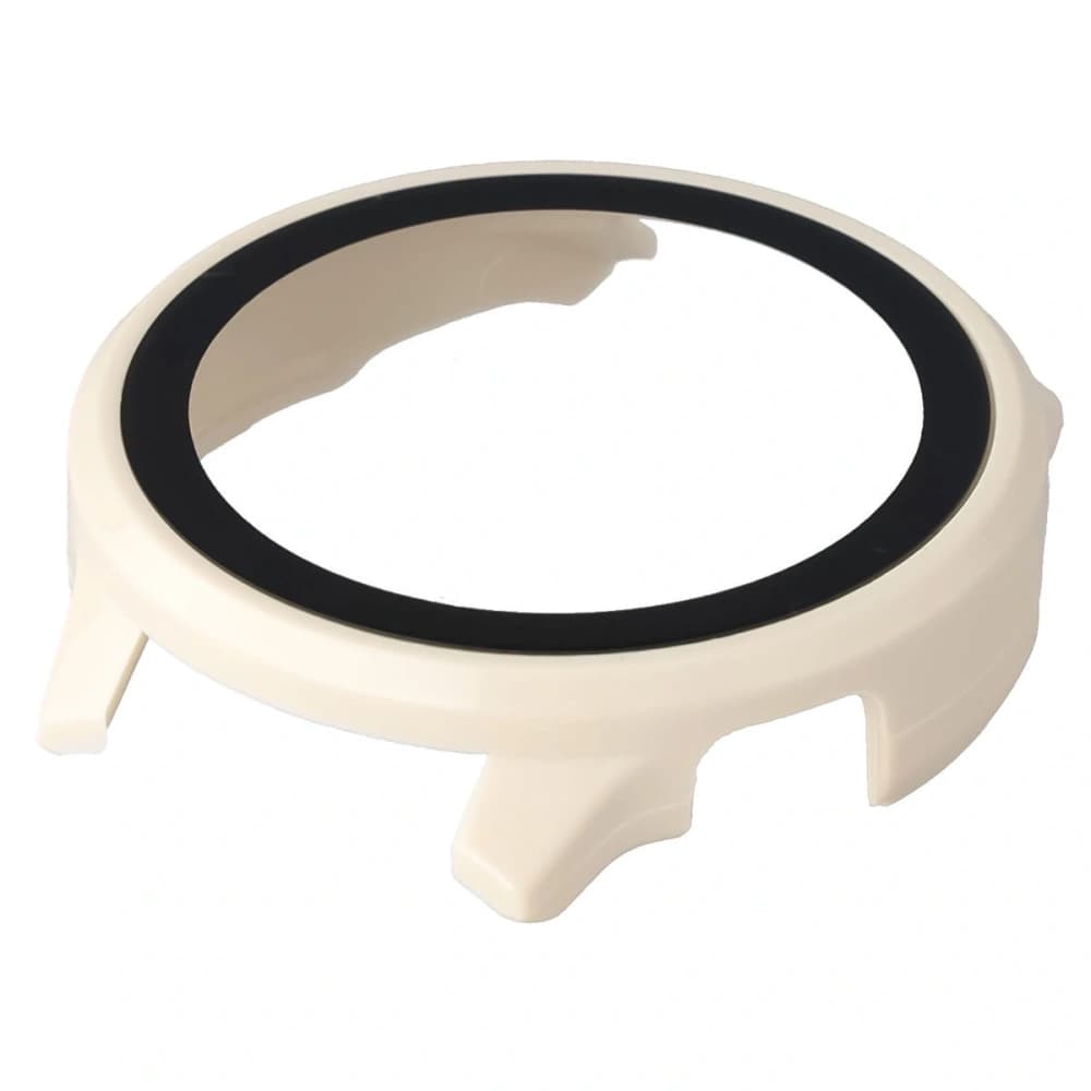 Bizon Case+Glass Uhr Garmin Venu 4 41mm beige - 5