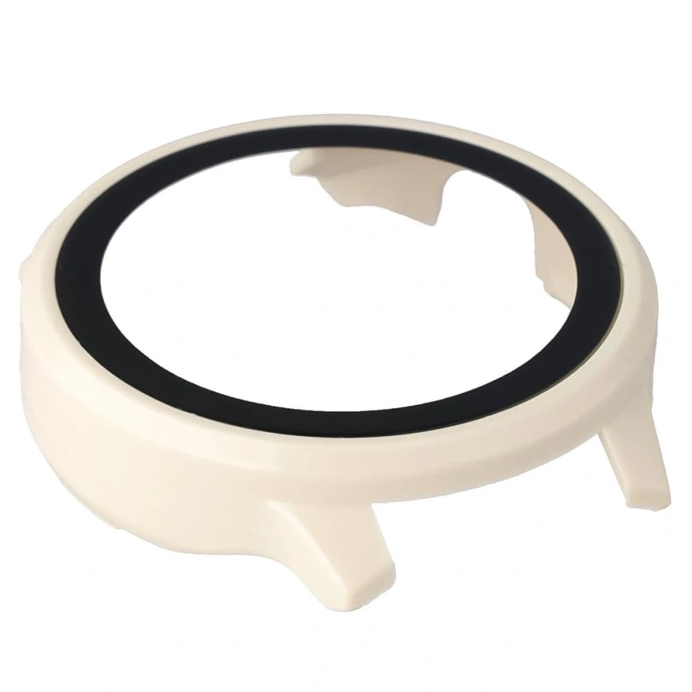 Bizon Case+Glass Uhr Garmin Venu 4 41mm beige - 7