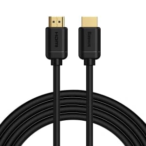 BaseusHDMI 2.0 Kabel, 4K 60Hz, 3D, HDR, 18Gbps, 3m (schwarz)