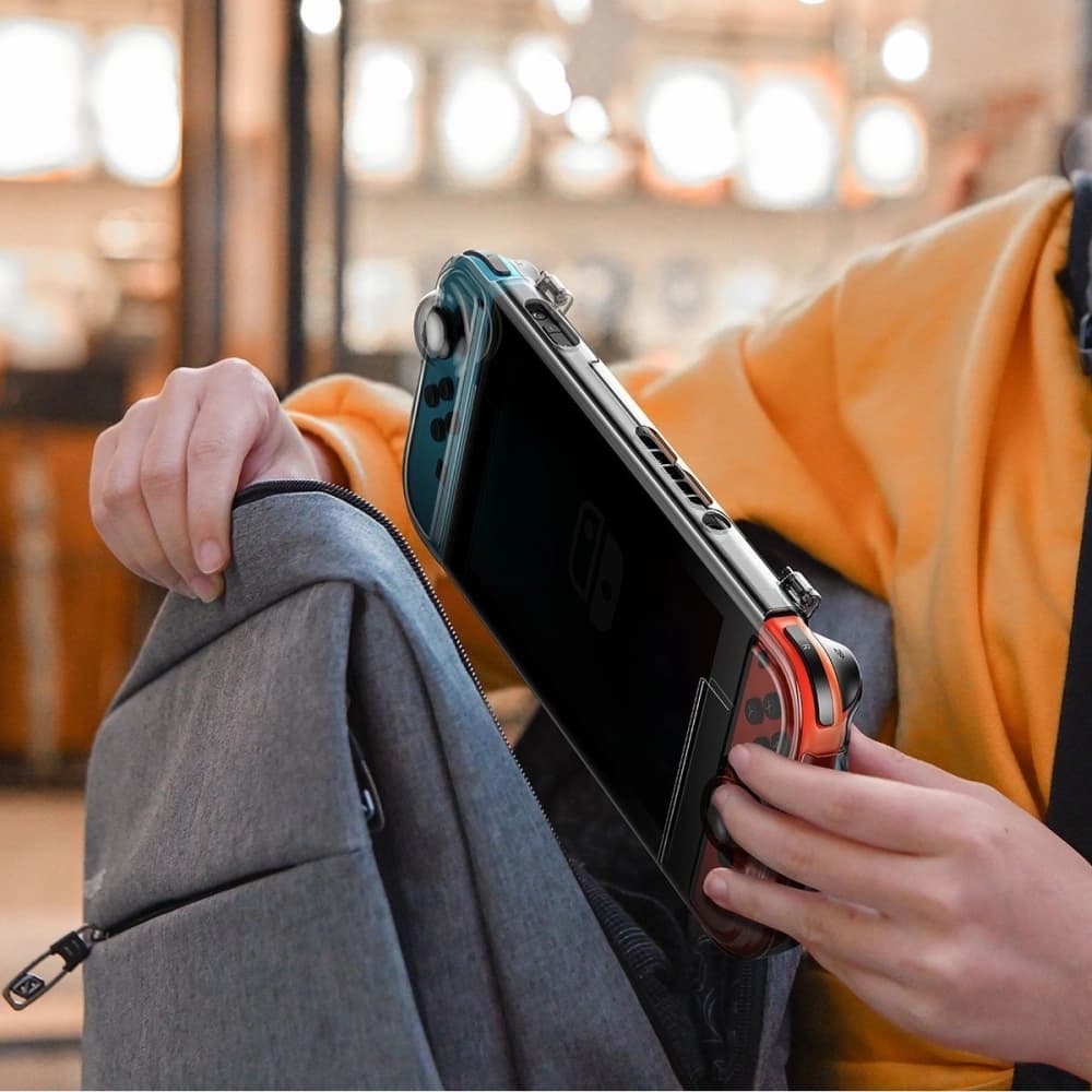 Baseus 360° Hülle GS06 für Nintendo Switch Konsole (schwarz) - 7