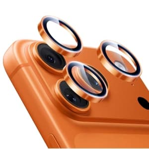 ESR Armorite Kamera Schutz für Apple iPhone 14 Pro / Max / 15 Pro / Max / 16 Pro / Max / 17 Pro / Max Orange