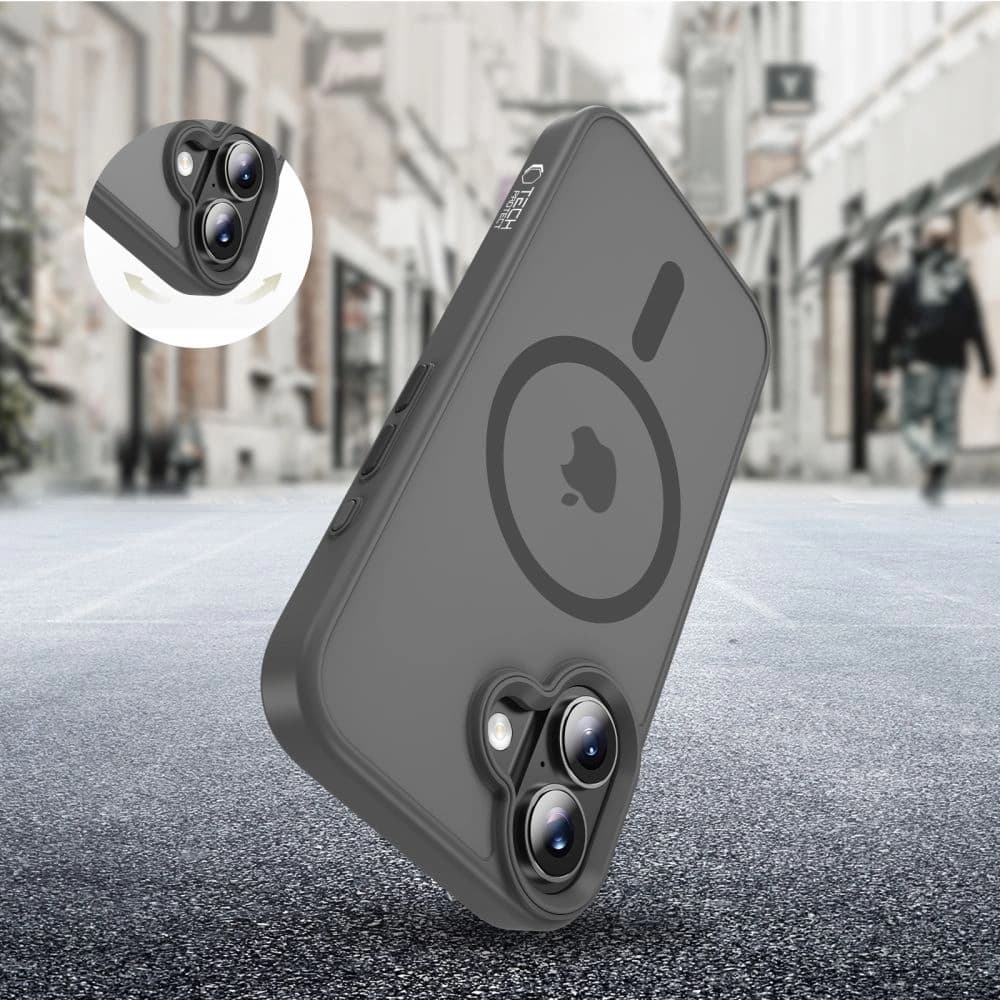 Tech-Protect Magmat MagSafe Apple iPhone 17 Matt Kreidegrau - 6
