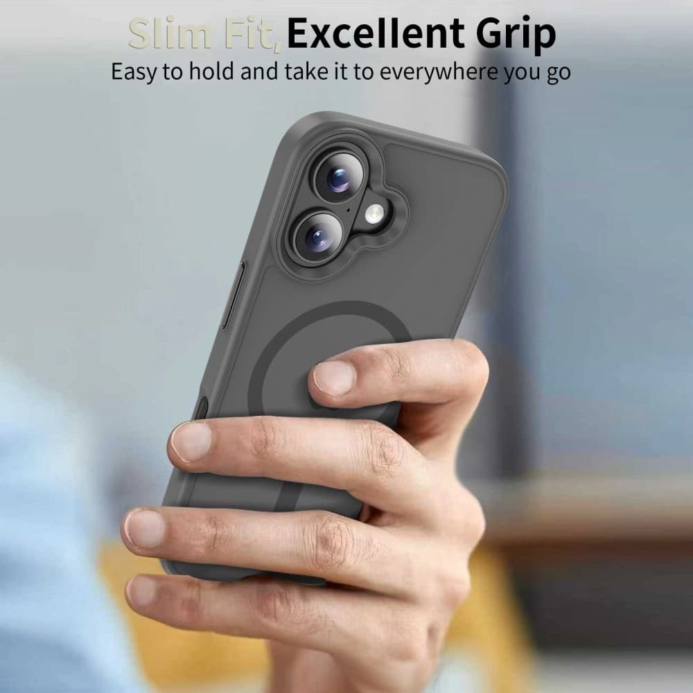 Tech-Protect Magmat MagSafe Apple iPhone 17 Matt Kreidegrau - 7