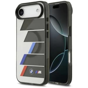 BMW M IML Metal Buttons Tricolor Lines MagSafe Apple iPhone Air anthracite