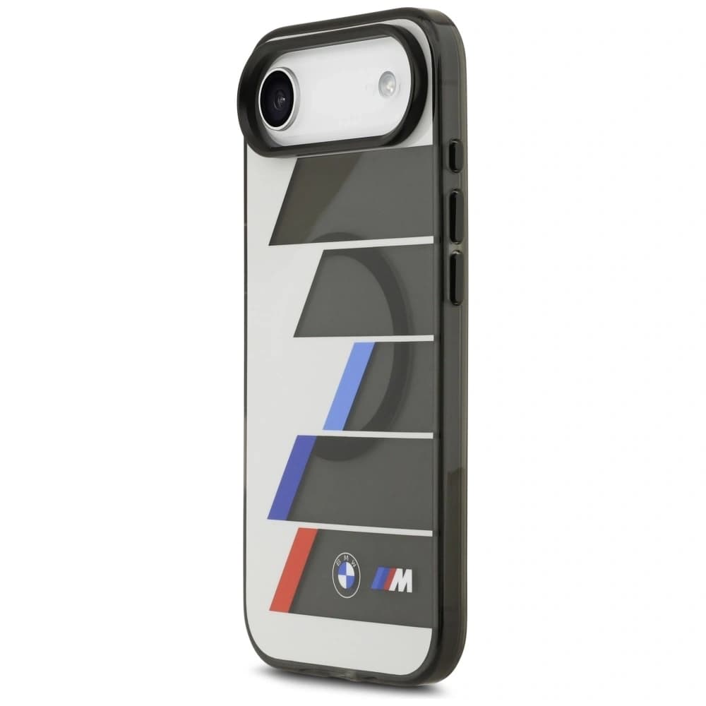 BMW M IML Metal Buttons Tricolor Lines MagSafe Apple iPhone Air anthracite - 2