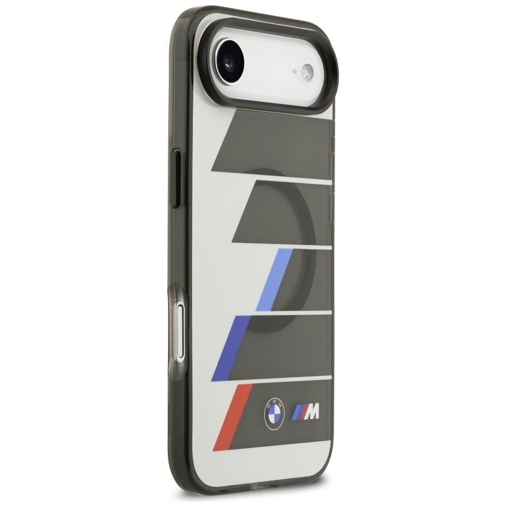 BMW M IML Metal Buttons Tricolor Lines MagSafe Apple iPhone Air anthracite - 4