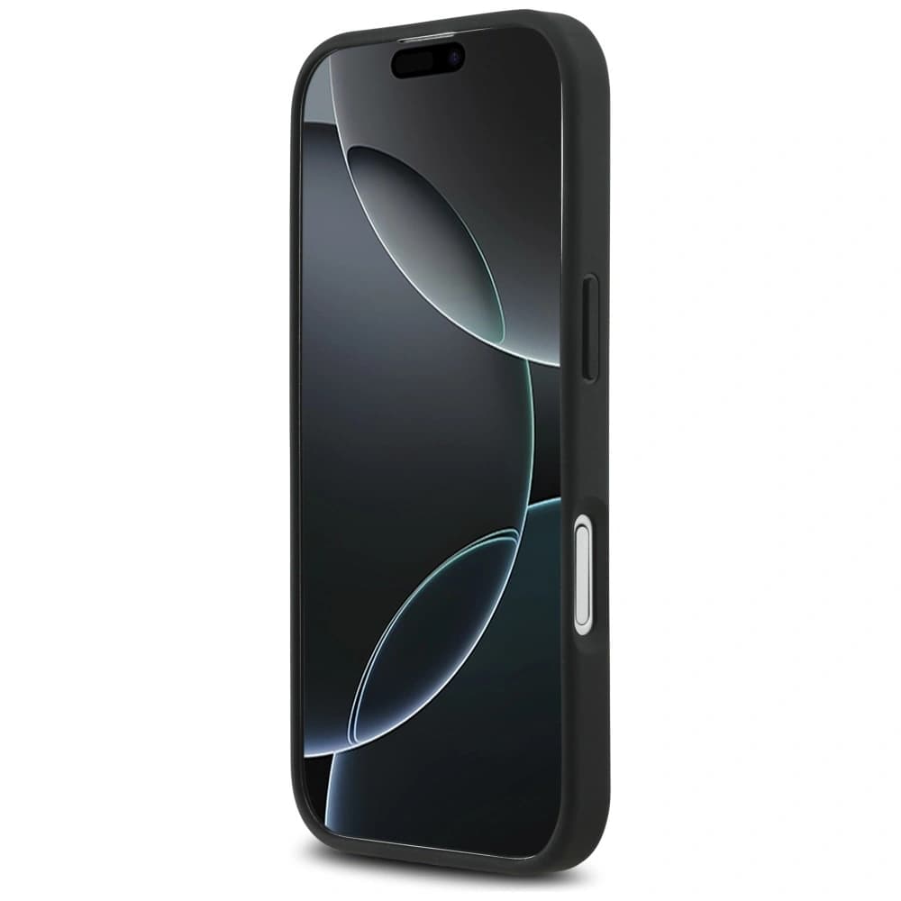 Mercedes Leather Vintage Logo MagSafe Apple iPhone 17 black - 5