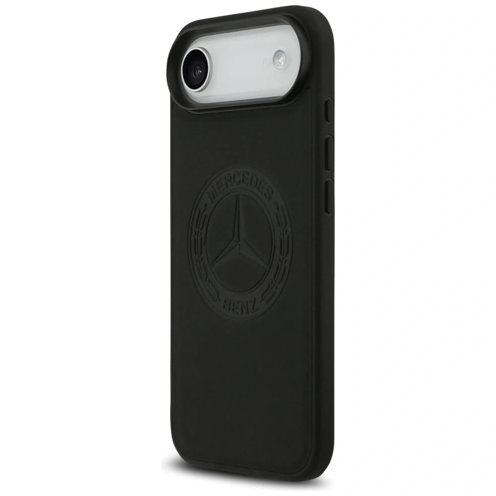 Mercedes Leather Vintage Logo MagSafe Apple iPhone Air black - 2