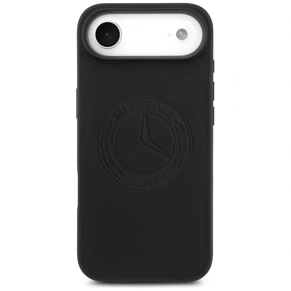 Mercedes Leather Vintage Logo MagSafe Apple iPhone Air black - 3