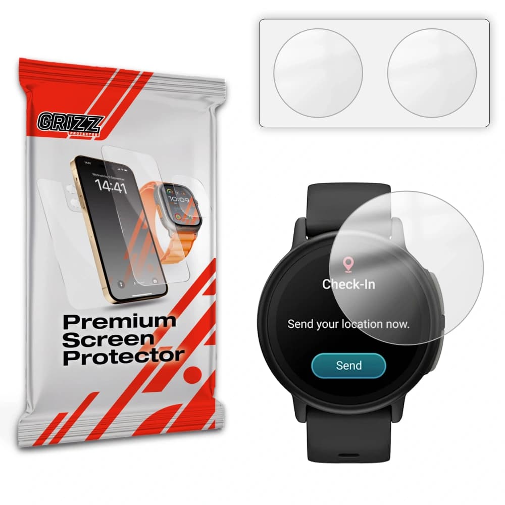 GrizzGlass PaperScreen Garmin Bounce 2 - 1