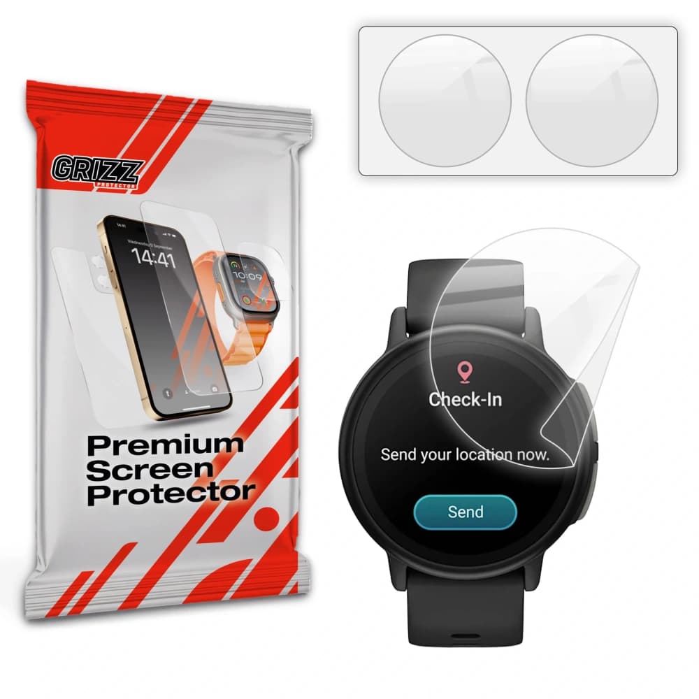 GrizzGlass CeramicFilm Garmin Bounce 2 - 1