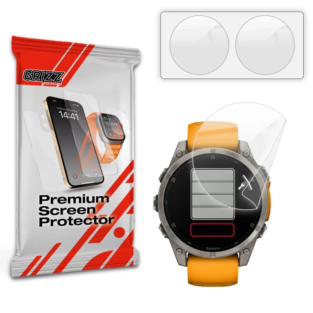 GrizzGlass CeramicFilm Garmin Fenix 8 Pro - 1