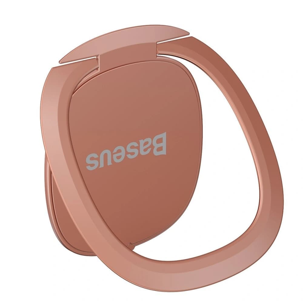 Baseus Invisible Ring Holder for smartphones (rose gold) - 2