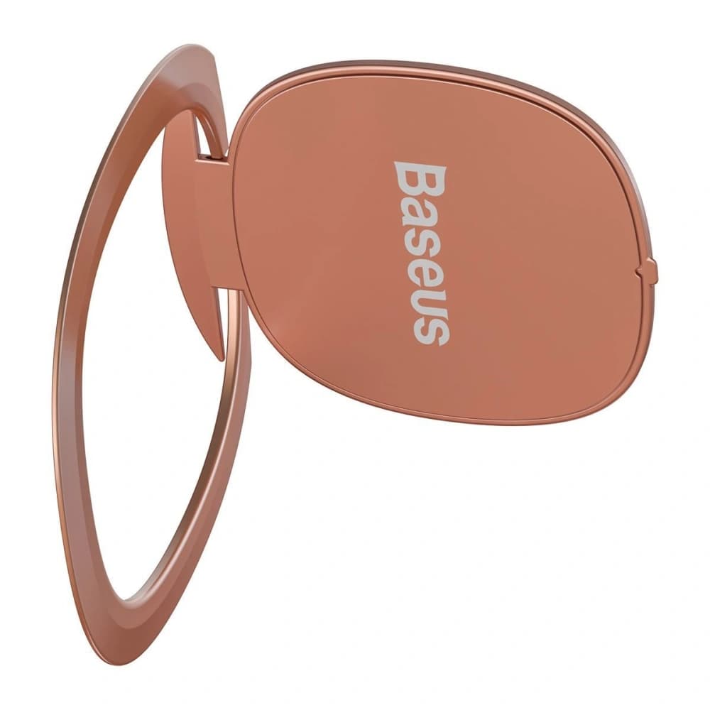 Baseus Invisible Ring Holder for smartphones (rose gold) - 3