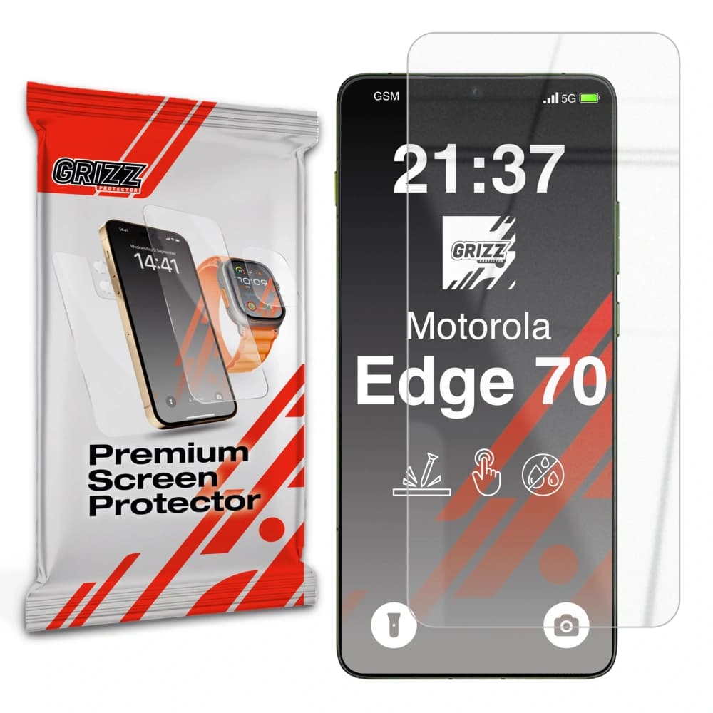 GrizzGlass HybridGlass Motorola Edge 70 - 1