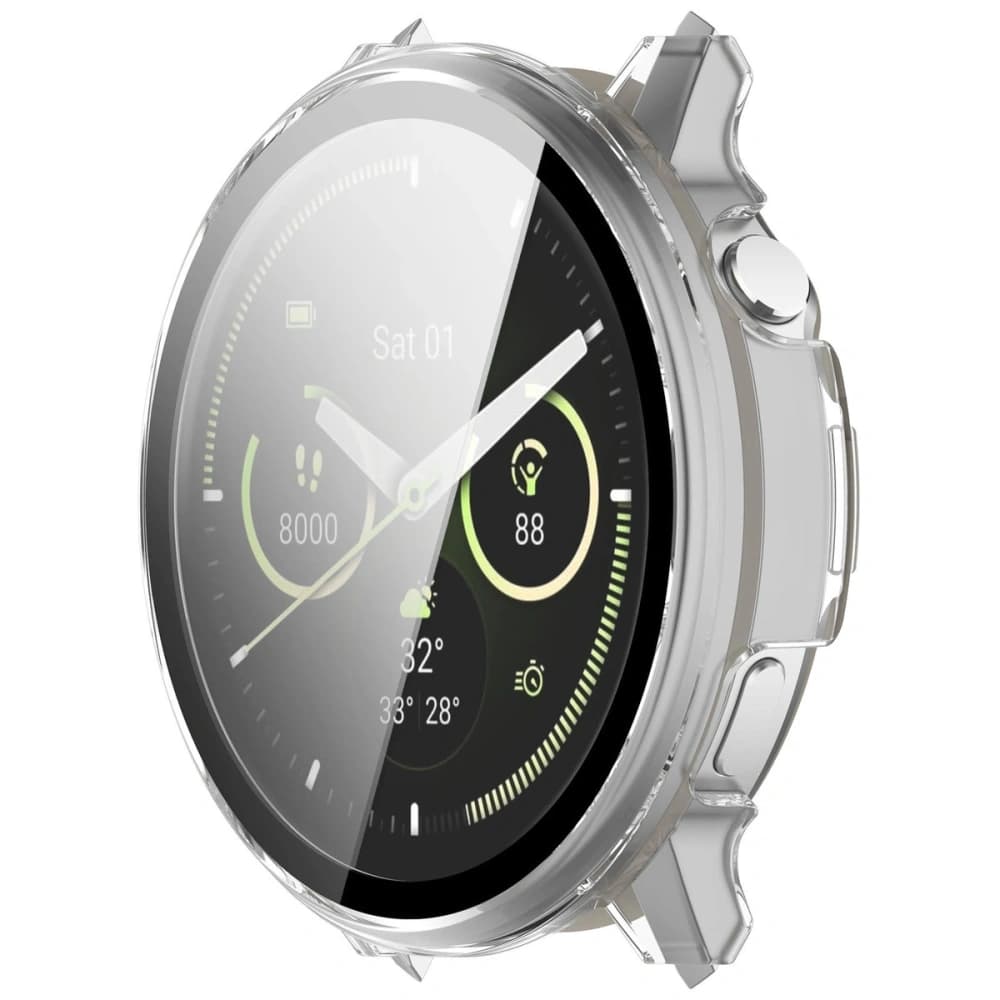 Bizon Case+Glass Uhr Garmin Venu 4 45mm klar - 5