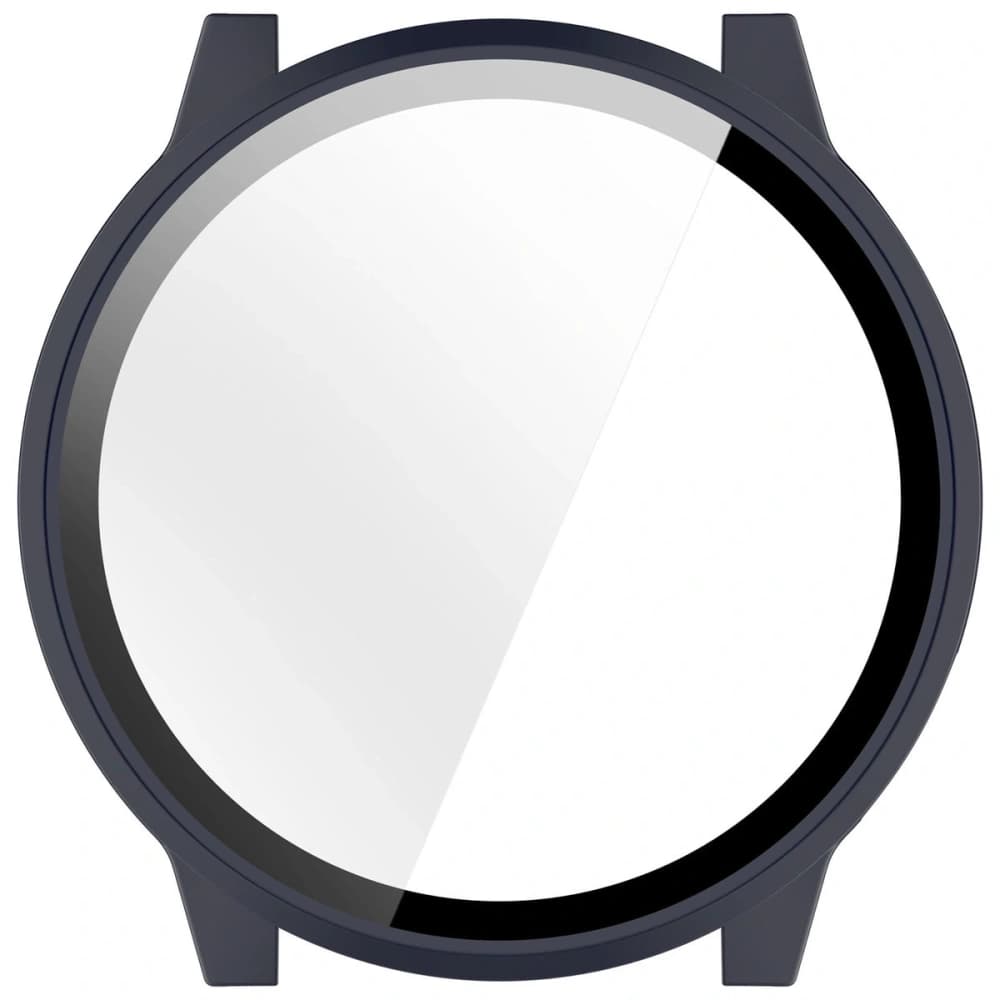 Bizon Case+Glas Uhr Garmin Venu 4 45mm dunkelblau - 7