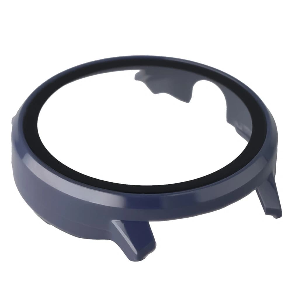 Bizon Case+Glas Uhr Garmin Venu 4 45mm dunkelblau - 8