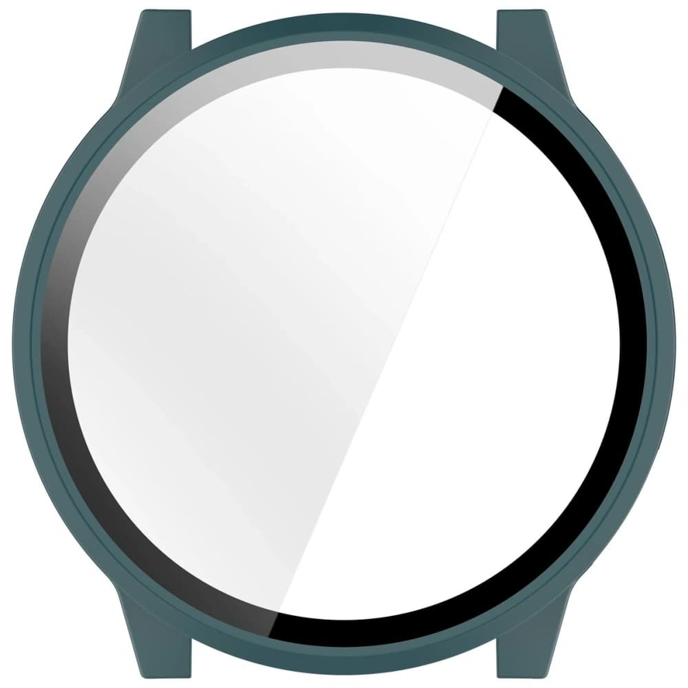 Bizon Case+Glass Uhr Garmin Venu 4 45mm grün - 8