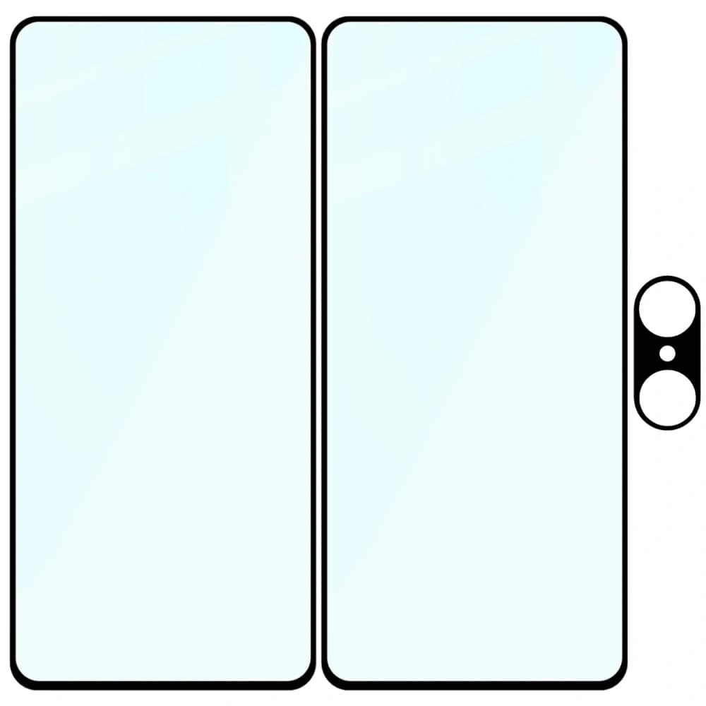 Bizon Edge Pack 2x screen glass + camera glass OnePlus Nord CE5 5G - 6