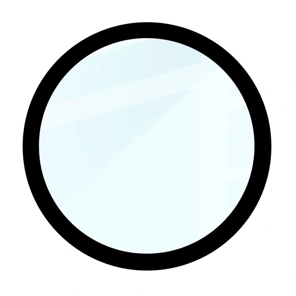 Bizon Glass Watch Edge Hybrid Garmin Venu 4 41mm schwarz - 4