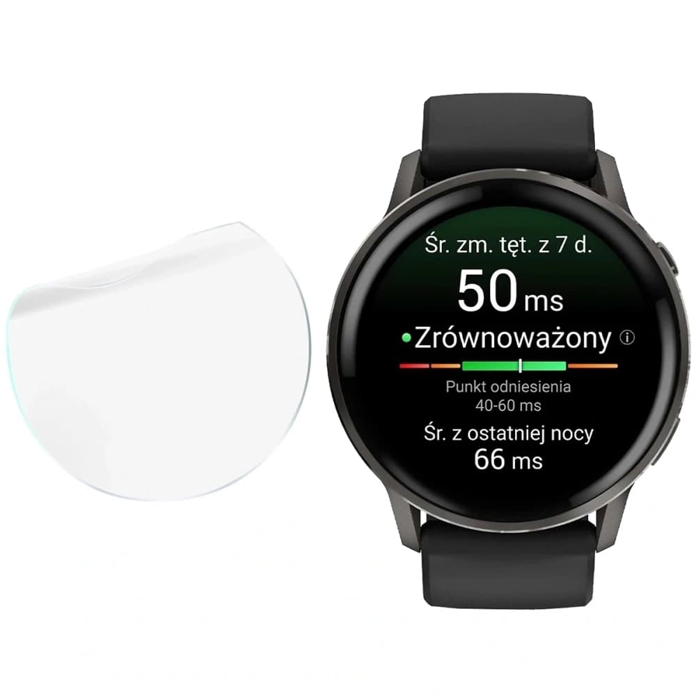 Bizon Glas Uhr Hydrogel Garmin Venu 4 45mm - 3